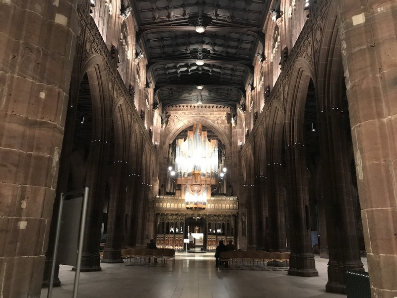 20180205 Manchester Cathedral Lighting Img 0315