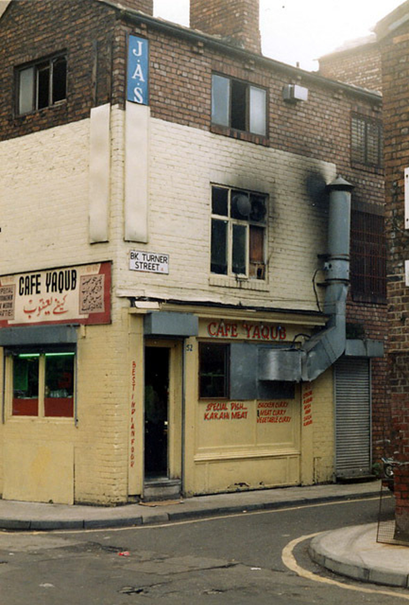 Manchester 1980S Cafe Yaqub 1987