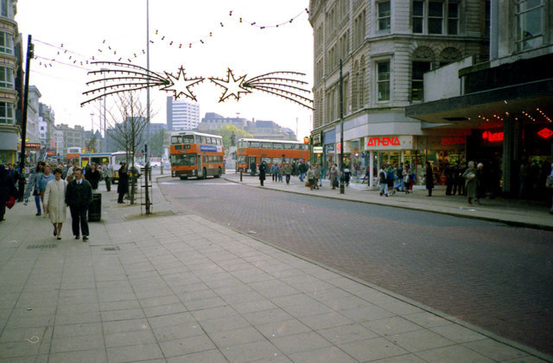 Manchester 1980S Market Street 1989