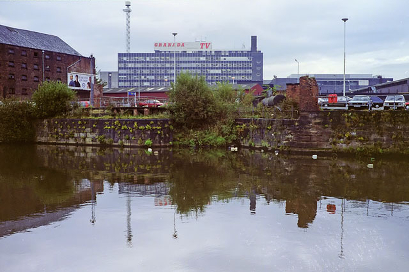 180404 90S Nineties Entrance To Manchester Salford Junction Canal By Robin Webster For Sj8298 Taken 1990 09 24