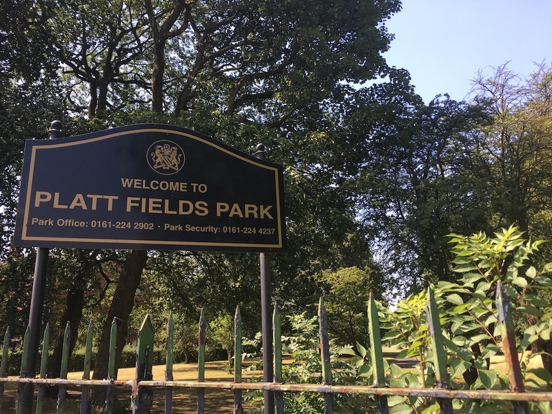 2018 08 03 Fallowfield Platt Fields Park Entrance