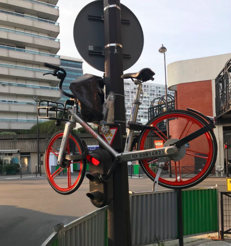 Mobike Lampost