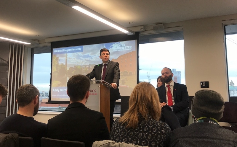 Andy Burnham Gmsf Launch