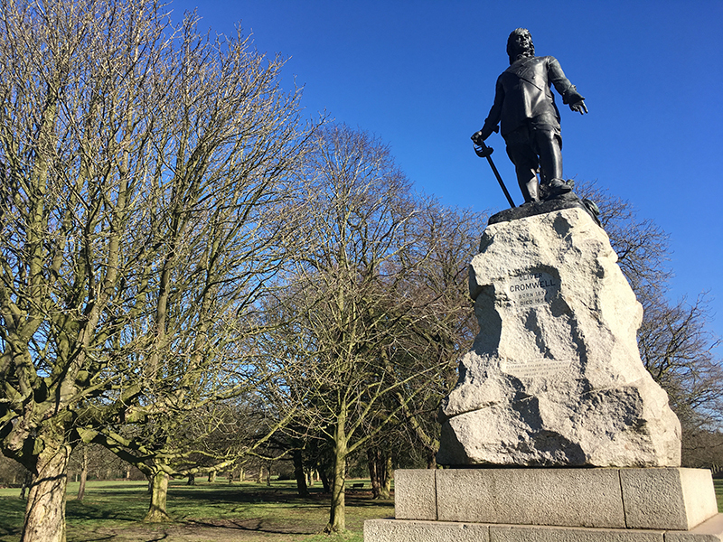 2019 02 23 Wythenshawe Cromwell Statue