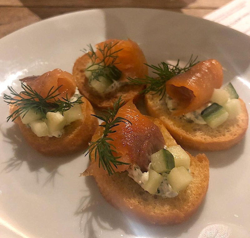 2019 10 22 Derby Arms Canapes