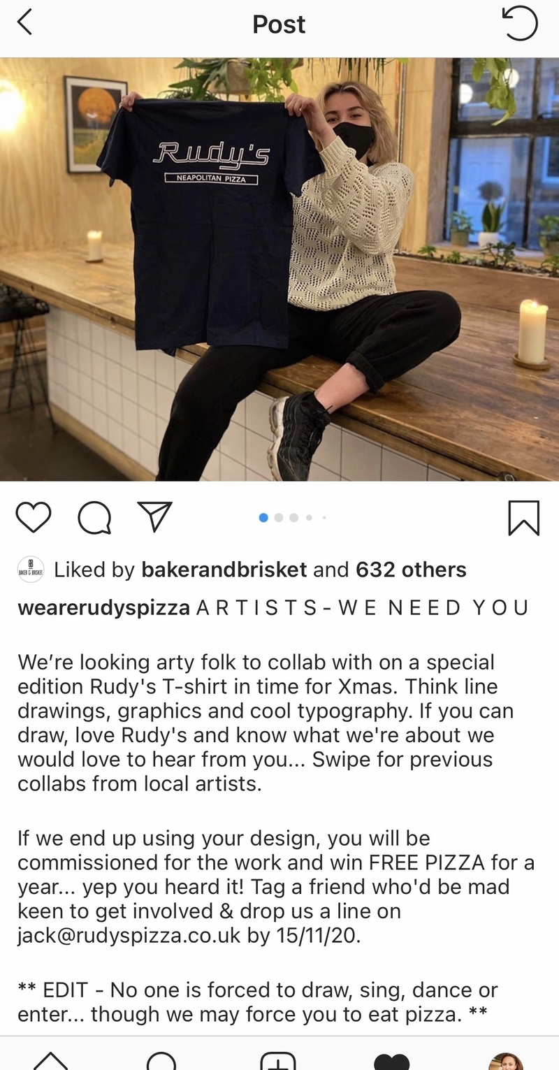 2020 11 10 Rudys Pizza Instagram