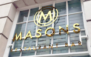Masons Restaurant Sign