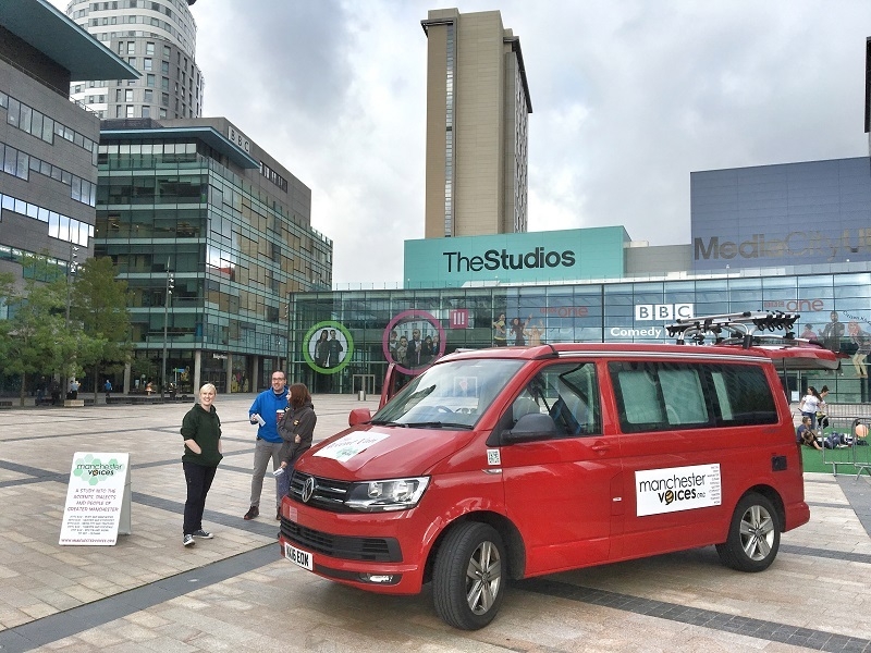 2019 09 11 Manchester Voices Map Van