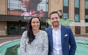 2019 07 09 Selfridges Trafford General Manager Vicki Cain With San Carlo Restaurant Group Managing Director Marcello Distefano At Selfridges Trafford