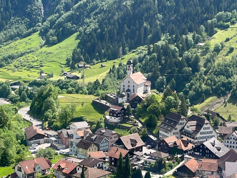 Swiss Wassen Church