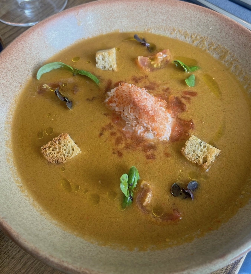 Cornwall Crab Gazpacho