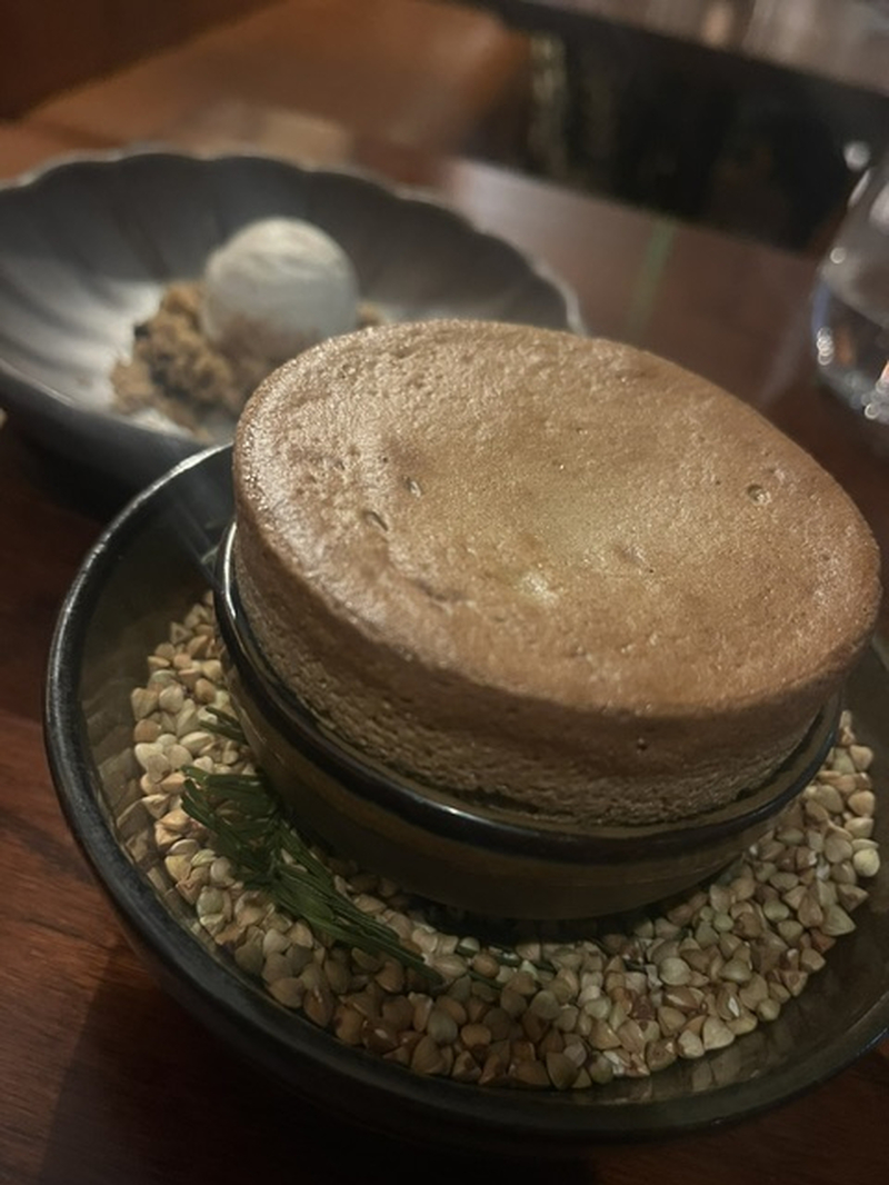 Scot Mushroom Souffle