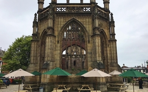 2020 07 10 Bombed Out Church Garden Bar 1