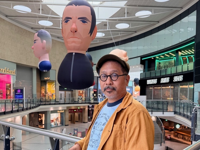 Manchester's biggest icons displayed as giant inflatables at Manchester Arndale