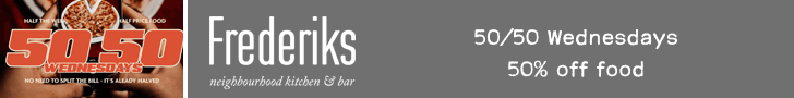 2027 04 27 - Frederiks 50/50 Wednesdays