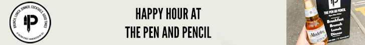 2023 02 03 Pen and Pencil Happy Hour Banners