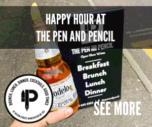 2023 02 03 Pen and Pencil Happy Hour Banners