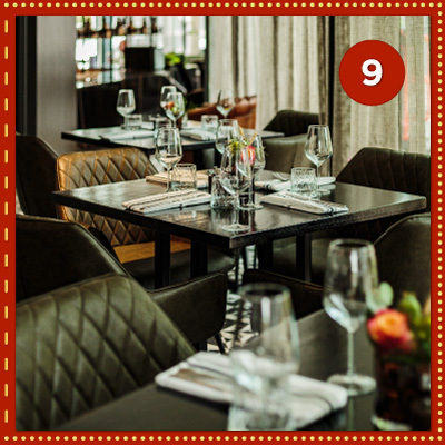Day 9 - Enjoy a relaxing meal at the newly refurbished Salford classic