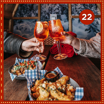 Day 22 - Get your New Year toasts at the Oast House