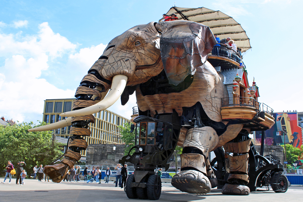 Dandy boats and steampunk elephants: An Atlantic Loire Valley